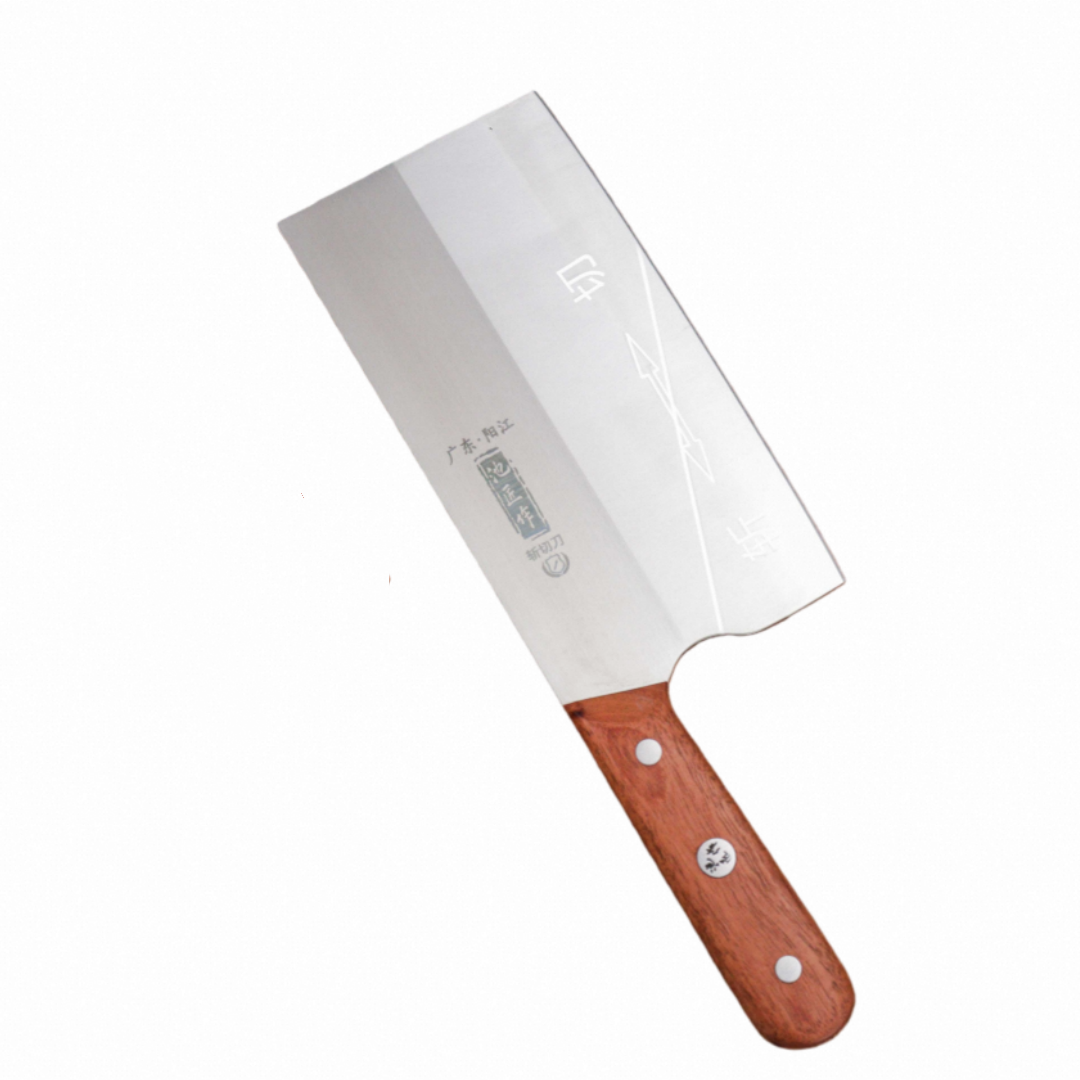 Natural wood cleaver