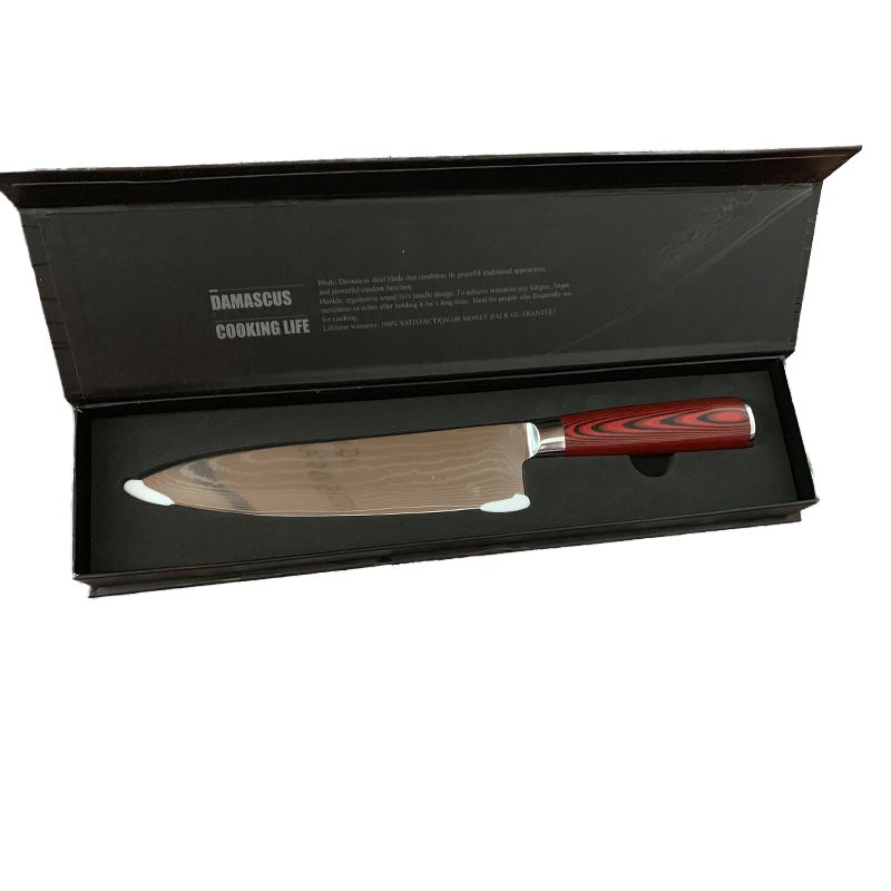 Carbon steel chef knife