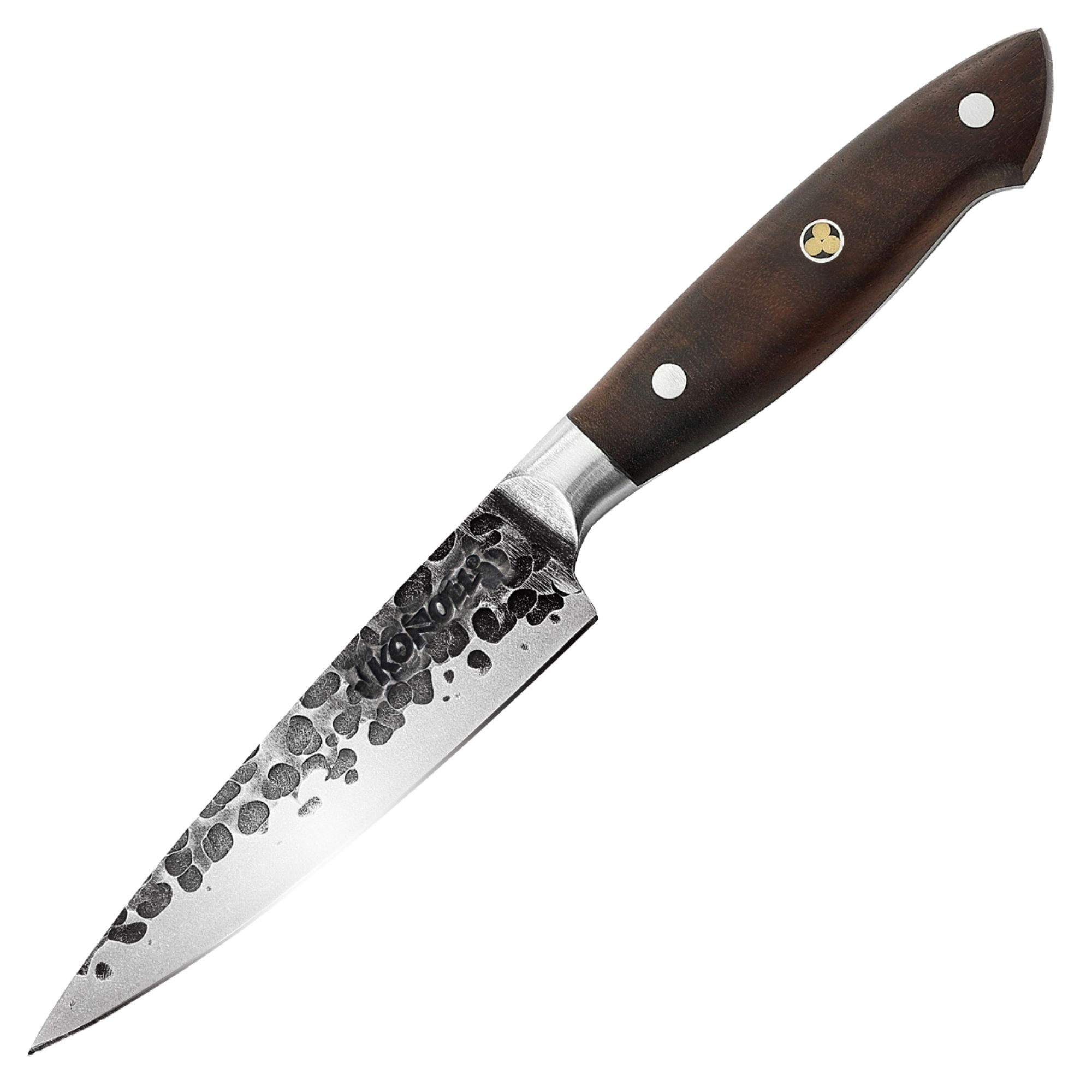 Wood-handle utility chef knife