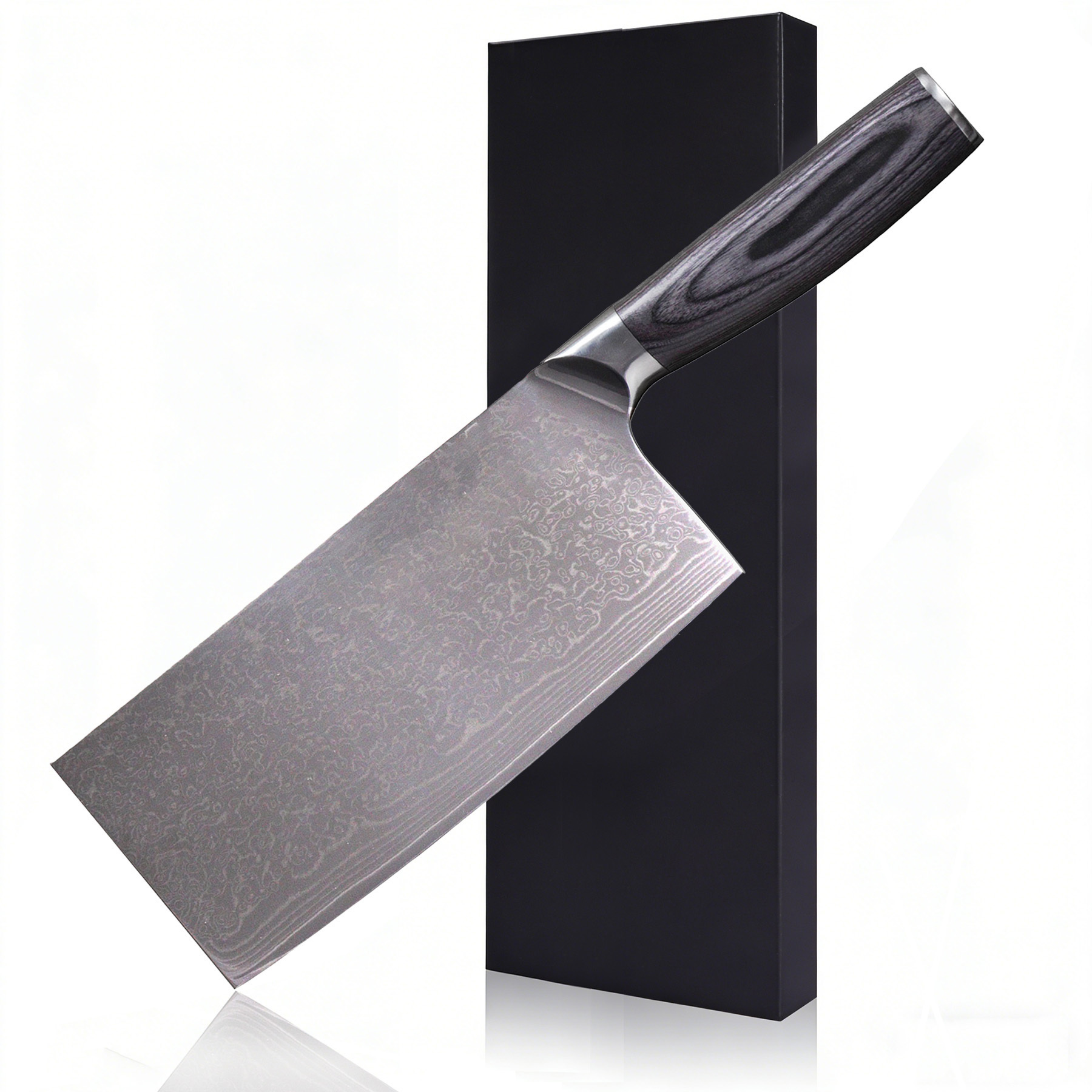 Damascus Chinese cleaver
